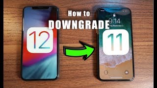 How to Downgrade iOS 12 to iOS 11 [upl. by Michi323]