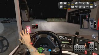 Bus Simulator  Ultimate  MAN  Bus Accident ⚠️  Zuuks  Mobile Gameplay  Drive with Devil 😈 [upl. by Virginia]