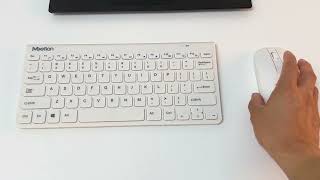 MeeTion 24G Wireless Keyboard and Mouse Combo MINI4000 [upl. by Archle]