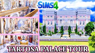 Tartosa Palace Tour  The Sims 4 [upl. by Kulda]