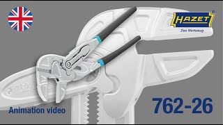 HAZET Grip pliers wrench 762 [upl. by Sivrep]