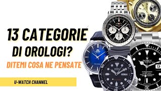 13 categorie di orologi [upl. by Drannel]