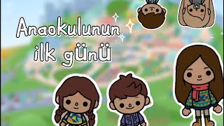 Anaokulu’nun ilk günüMelis ile Mete’nin anaokulu’nun ilk günütocaboca tocalifeworld tocalife [upl. by Fawne686]