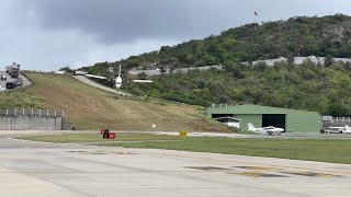 Landing in Stbarths is the One of the World’s Extreme Airport  DHC 6 Twin Otter Winair [upl. by Nodal260]