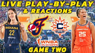 Indiana Fever vs Connecticut Sun  Live PlayByPlay amp Reactions [upl. by Aikcin]