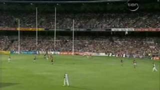 AFL  Rocca kicks 2 70 m bombs [upl. by Tannenbaum713]