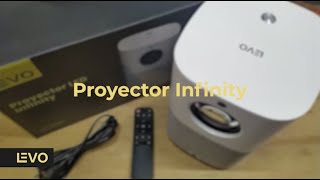 Manual de Uso Proyector LED Portátil Infinity SMART 1080p Levo [upl. by Ttocs]