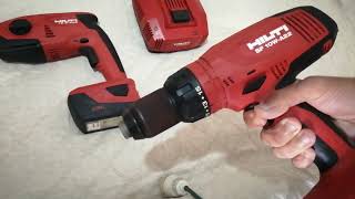 kit Hilti 22v Perforateur  visseuse 4 vitesse [upl. by Parent]