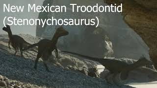 New Mexican Troodontid Stenonychosaurus Sound Effects Prehistoric Planet [upl. by Bordy]