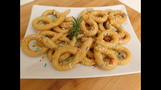 ZEPPOLE DI NATALE Scauratielli 😍 Antichissima Ricetta Campana 😁 Le ricette di zia Franca [upl. by Pump851]