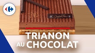 Recette facile  le Trianon Carrefour au chocolat [upl. by Ahsilad289]