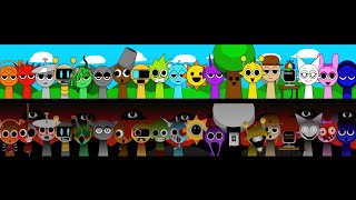 Incredibox Sprunki  All character together New Mod [upl. by Xenia]