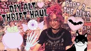 DIY Alt Thrift Haul Part 2  The DIY [upl. by Meid]