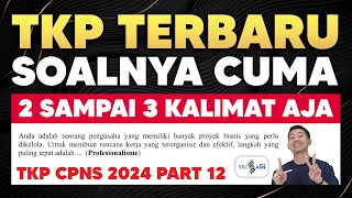 SOAL TKP CPNS 2024 TERBARU [upl. by Ro15]