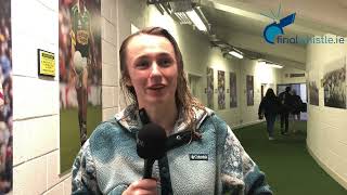 Kerry Ladies Football Captain Niamh Carmody Chats After Kerry Secure Division 1 Final Ticket [upl. by Annadal]