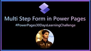 Add a Multistep Form to Power Pages  Multistep Forms [upl. by Egap]