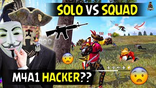 MY BEST M4A1 HACKER LEVEL🔥SOLO VS SQUAD GAMEPLAY  GARENA FREE FIRE [upl. by Erika287]