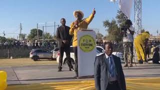 Nelson Chamisa addressing CCC rally in Beitbridge CCC rally Beitbridge2023 ElectionsChamisa [upl. by Lihp]