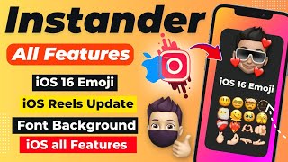 instander full tutorial 😍 iOS Instagram on android instendar new update 😱 instagramtips [upl. by Mahmoud]