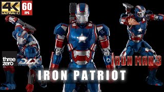 NEWS  Threezero DLX Iron Patriot  Iron Man 3  Marvel  Preview [upl. by Rednazxela789]