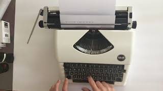 Review of the Typecast ribbons and typewriter [upl. by Ryder945]