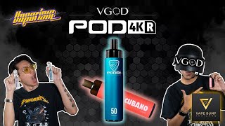 รีวิวพอต ใช้แล้วทิ้ง quotVgod Pod 4KRquot เข้มตามแบบฉบับอเมริกา นิคแน่นๆ ตั้งแต่คำแรก [upl. by Mook790]