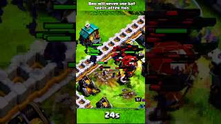 Bro will never use bat spells after this II Clash of clans II shorts clashofclans coc [upl. by Oria]