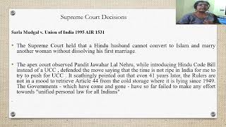 Uniform Civil Code [upl. by Lladnew]