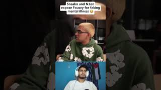 SNEAKO amp N3ON Expose Fousey for Faking Mental illness [upl. by Llerol]