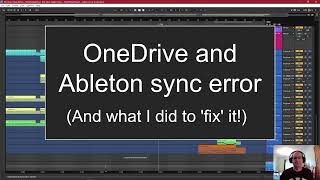 OneDrive and Ableton Sync Problem [upl. by Eissert483]