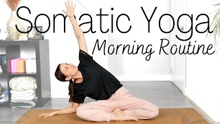 Somatic Yoga Morning Routine  Yoga with Rachel [upl. by Castora]