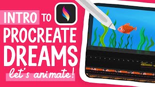 Intro to Procreate Dreams QuickStart Animation Workshop [upl. by Etterb44]