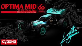 KYOSHO OPTIMA MID 87 WC Ｗords Spec 60th Anniversary Limited [upl. by Eb]