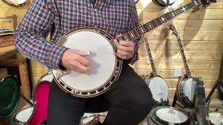 1989 Gibson RB3  Jim Britton Banjo [upl. by Killam817]