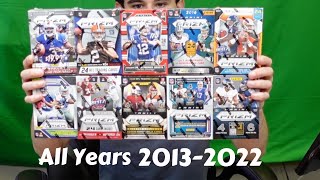 OPENING EVERY YEAR OF PRIZM BLASTER [upl. by Eirrem718]