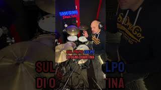 Che canzone ti ricorda questo Fill suonarelabatteria lezionidibatteria drumlessons drumfill [upl. by Serolod]