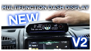 Multifunction Digital Dash Display Installed for Motorhome  Camper  Van [upl. by Anitnoc]