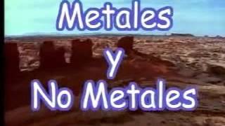 Propiedades físicas y químicas de los metales y no metales [upl. by Eignat]