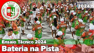 Grande Rio 2024  Pista  Ensaio Técnico  Samba ao vivo  ET24 [upl. by Price227]