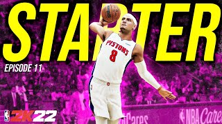 Im a STARTER after I did THIS NBA 2K22 MyCAREER EP11 [upl. by Vowel328]