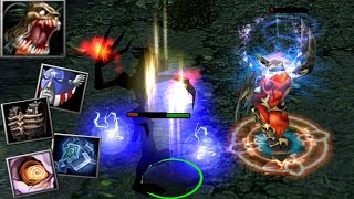 DOTA LIFESTEALER MAX ATTACK SPEED 5 HITS PER SECOND RAMPAGE ALMOST [upl. by Santana37]