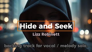 Hide and Seek no vocal backing track for vocal or melody solo [upl. by Eneja]