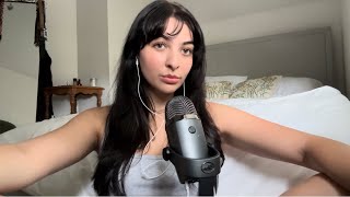 ASMR  Shushing you to sleep  hand movements amp mouth covering 💝💖 [upl. by Harbot]