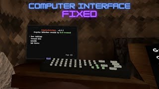 HOW TO FIX COMPUTER INTERFACE IN THE NEW UPDATE [upl. by Nrol71]