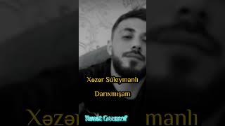 Xəzər Süleymanlı amp Renat Gasanov Sənin Üçün Darıxmışam  Fon Berivanim  yeni 2024 [upl. by Ecnerrat73]