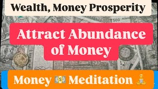 Attract Abundance of Money  Money Visualisation Meditation lawofattraction meditation wealth [upl. by Maya]