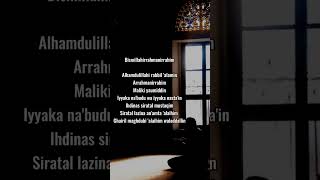 Surat Al Fatihah religion doapembukarezeki merdu ngaji suratalfatihah [upl. by Neall580]