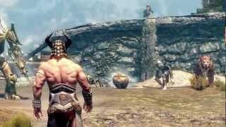 Skyrim Battles  All Creatures in Skyrim FreeforAll [upl. by Fishback222]