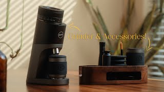 NadoNado Olentia coffee grinder a nice home espresso grinder with great accessories [upl. by Loleta]