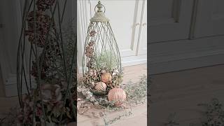 2 Dekoideen  Weihnachtsdeko  Herbstdeko in der Voliere 🍂⭐️💫🩷 [upl. by Naujahs]